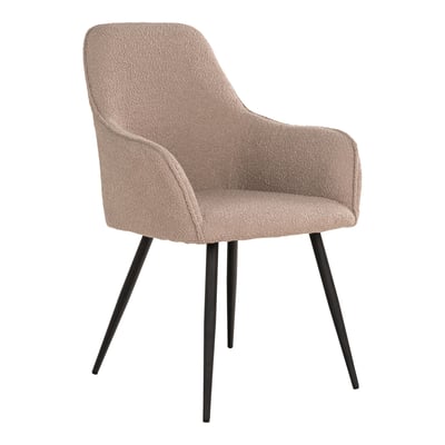 Eetkamerstoel Harbo | Beige / Bouclé
