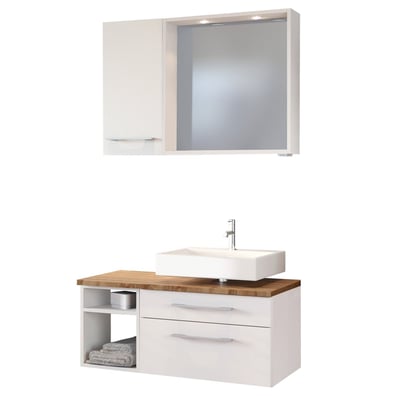 Badkamercombinatie Dasa 2 rechts - wit