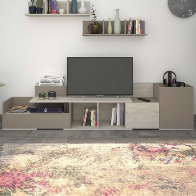 Tv-meubel Boost 180cm - grijs