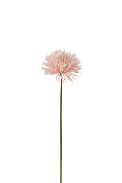 Chrysant plastiek wit licht roze Chrysant plastiek wit licht roze