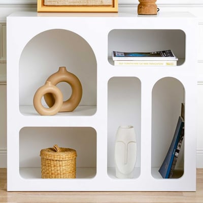 Lessa Console | 100% MELAMINE | Wit