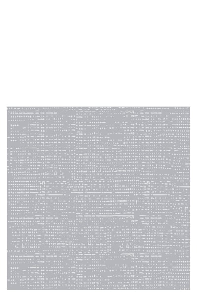 Pak 12 servet textielpapier grijs large