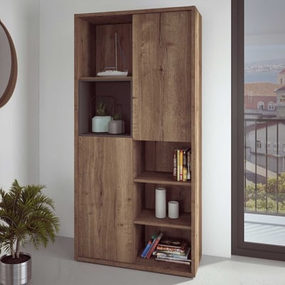 Boekenkast Frame - donkere eik Boekenkast Frame - donkere eik