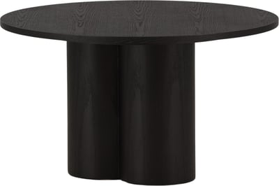 Salontafel Olivia Venture Design - MDF Zwart Fineer - Ø80cm