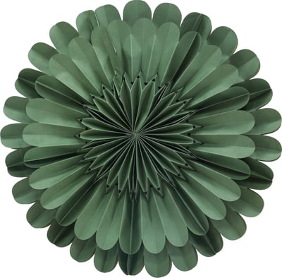 Hanglamp Järvsön Venture Design - Papier - Ø60cm - Groen