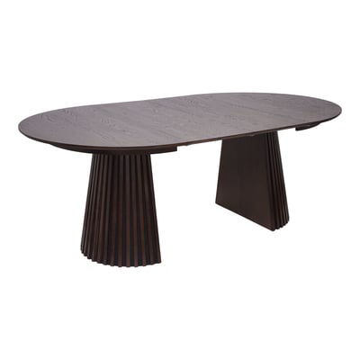 Verlengbare eettafel Osaka - 120-160-200x75cm - smoked eik Verlengbare eettafel Osaka - 120-160-200x75cm - smoked eik
