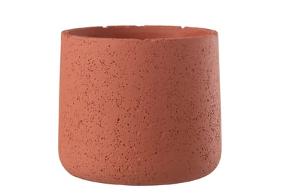 Bloempot potine cement terracotta large