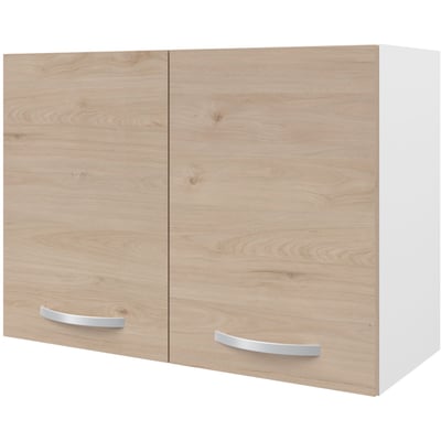 Bovenkast Eko 80cm met 2 deuren - eik