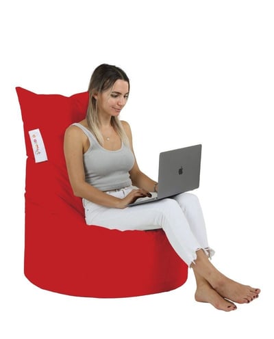 Atelier Del Sofa Zitzak - Waterdicht, Rood Atelier Del Sofa Zitzak - Waterdicht, Rood