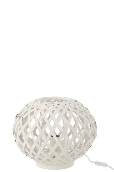 Table lamp bamboo white Table lamp bamboo white