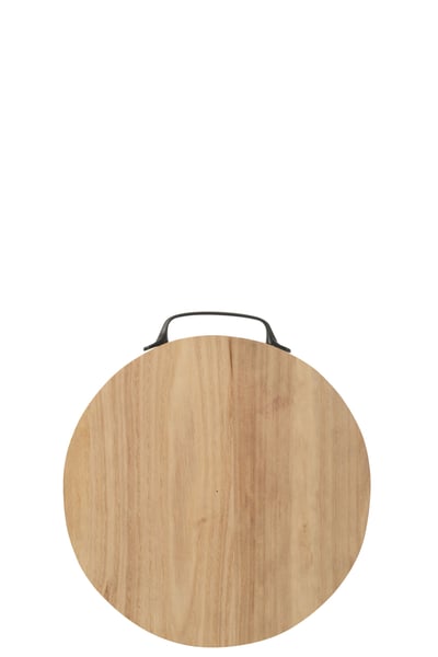 Plank rond hout naturel small