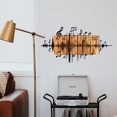 Enzo Decoratief houten wandaccessoire | Houten lijst | 90 x 47 cm