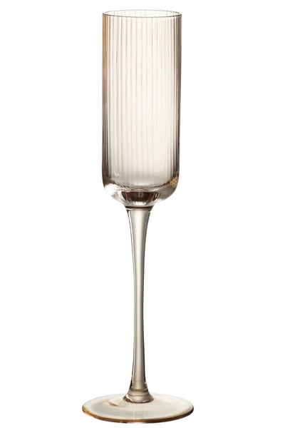 Champagneglas louise glas amber