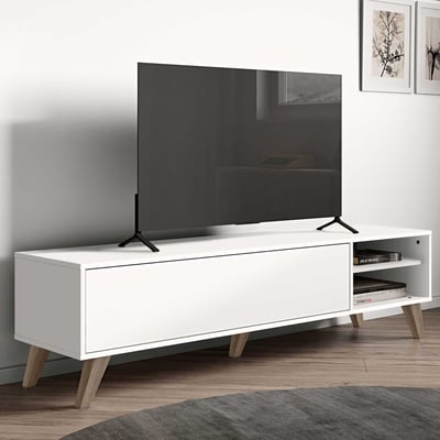 Tv-meubel Kim 165cm - wit