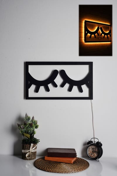 Ledverlichting Firewood LED Verlichting | Zwart MDF Basis | 60 LEDs/m | 375cm Snoer | Afmeting: 50x28 cm