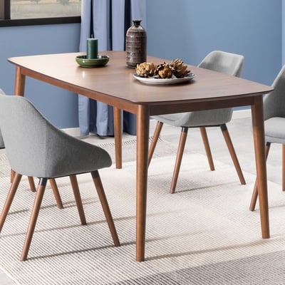 Verlengbare eettafel Montreux 180/219x90 cm - walnoot Verlengbare eettafel Montreux 180/219x90 cm - walnoot