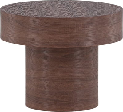 Bijzettafel Malung Venture Design - Bruin MDF - Ø50x40cm