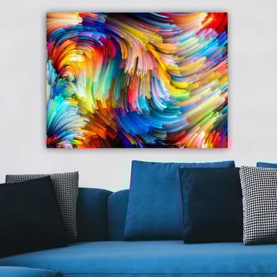 Hope Decoratief canvas schilderij | Houten lijst | 70 x 100 cm Hope Decoratief canvas schilderij | Houten lijst | 70 x 100 cm