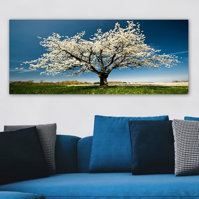 Multicolor Decoratief Canvas Schilderij | Erin | 100 anvas, Houten Kader | 50x120 Multicolor Decoratief Canvas Schilderij | Erin | 100 anvas, Houten Kader | 50x120