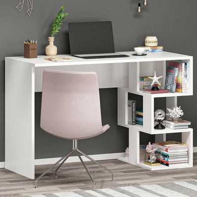 Dardanos Bureau | 100% MELAMINE | Wit
