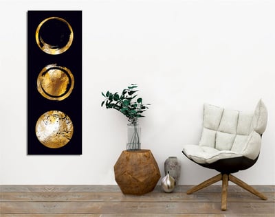 Gwen Decoratief canvas schilderij | 60% KATOEN / 40% POLYESTER | 30 x 80 cm