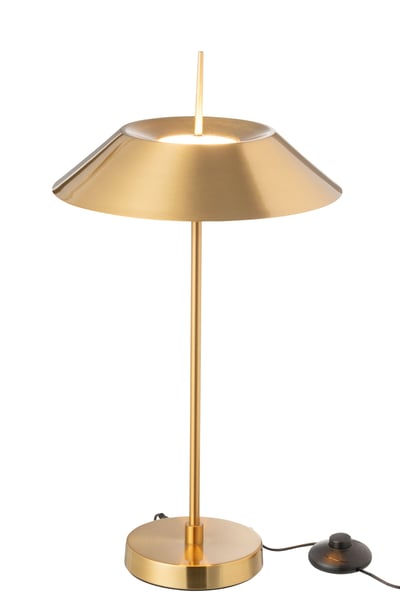 Lamp led metaal goud