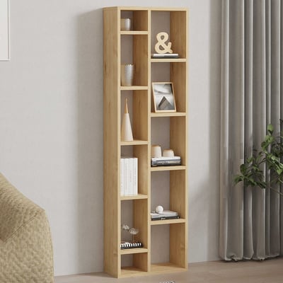 Moderne boekenplank met veel opbergruimte | Sapphire Oak Moderne boekenplank met veel opbergruimte | Sapphire Oak