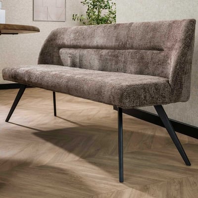 Eetkamerbank Giacomo - 188x53x84cm - taupe