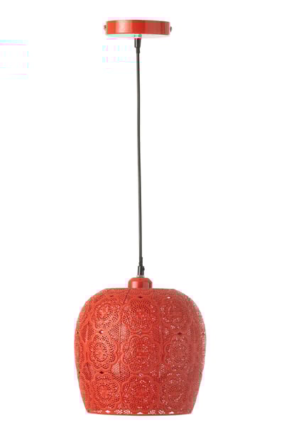 Hanglamp alive metaal rood Hanglamp alive metaal rood
