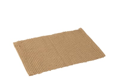 Placemat rechthoek jute naturel