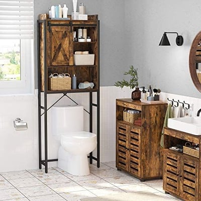 COBADO Badkamermeubel Boven Toilet, Wasmachine Compatibel COBADO Badkamermeubel Boven Toilet, Wasmachine Compatibel