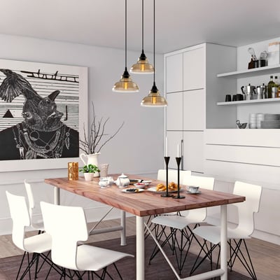 Kroonluchter Sheen | 44x44 cm | 108 cm Hoogte | Zwart Kroonluchter Sheen | 44x44 cm | 108 cm Hoogte | Zwart