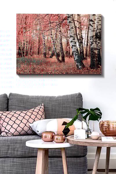Bract Decoratief canvas schilderij | Houten lijst | 70 x 100 cm
