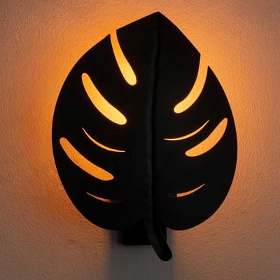 Sivani Wandlamp | METALEN BEHUIZING | Zwart