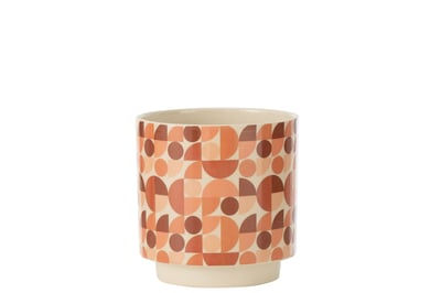 Bloempot trivial keramiek mix large