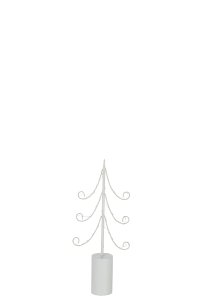 Boom led cilindervoet ijzer wit small