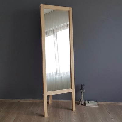 A41 Cheval Spiegel | Grenenhout | Walnoot