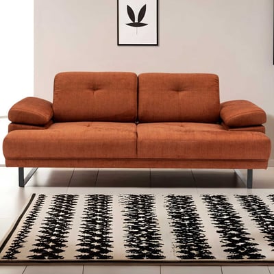 Mustang 2-zits slaapbank | BEUKENHOUT / SPAANPLAAT | Oranje