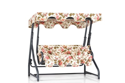 Woody Fashion tuinstoel met dubbele schommel - Veelkleurig Woody Fashion tuinstoel met dubbele schommel - Veelkleurig