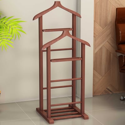 Beta Double Kleerhanger | 100% BEUKENHOUT | Walnoot Beta Double Kleerhanger | 100% BEUKENHOUT | Walnoot
