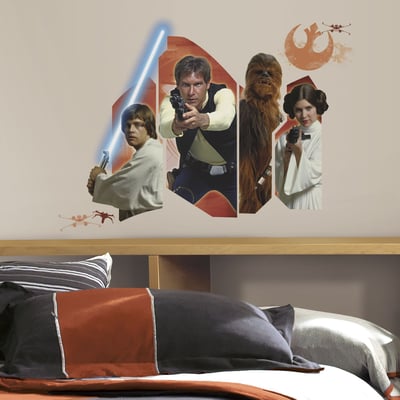 RoomMates muurstickers - Star Wars Classic Burst RoomMates muurstickers - Star Wars Classic Burst