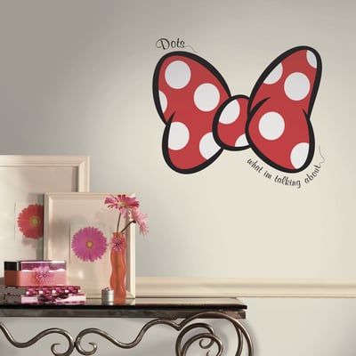RoomMates muurstickers - Minnie Mouse Dots RoomMates muurstickers - Minnie Mouse Dots