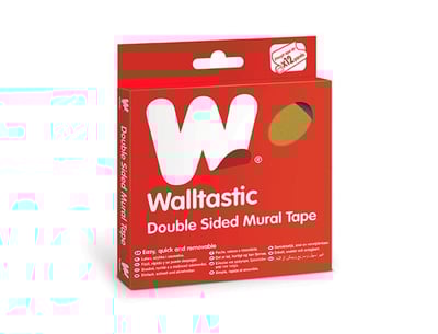 Dubbelzijdige tape Walltastic