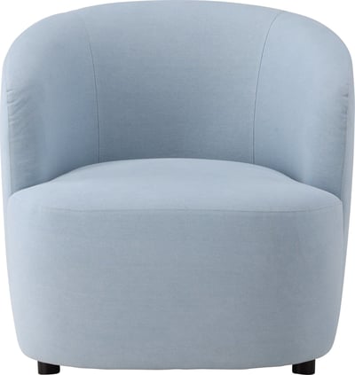 1-zitsbank Bobbo Venture Design - Polyesterlinnen - 85x79x77 cm - Babyblauw