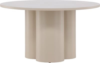 Salontafel Olivia Venture Design - MDF - ⌀80x45 cm - Beige