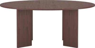 Ronde eettafel Graos Venture Design - MDF - ø180 cm - Mokka