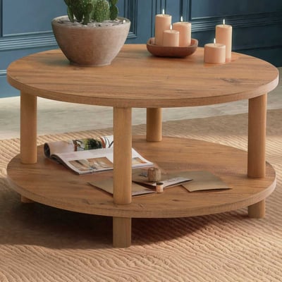 Salontafel Roby - 100% Melamine in Atlantisch Grenen