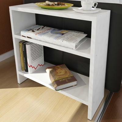 Silvanus Bijzettafel | 100% MELAMINE | Wit