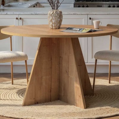 Ronde eettafel Virella - Ø120x75cm - eikdecor