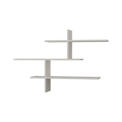 Leo Wandplank | 100% MELAMINE | Wit